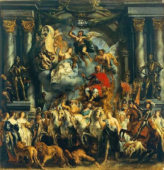 Jacob Jordaens Triumph of Prince Frederick Henry of Orange. Norge oil painting art